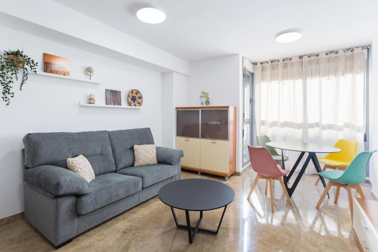Piso Familiar Cerca Del Centro, Ac Y Wifi Gratis Valência Exterior foto